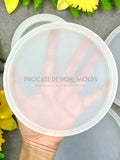 Round coaster collection mold (4 sizes available)