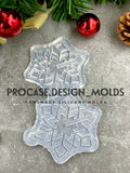 3D snowflake ornament mold #1