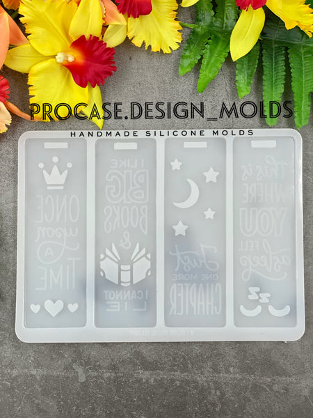 Floral bookmark mold(1 design/each) – PROCASE.DESIGN_MOLDS