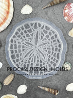 5” Sand dollar coaster mold