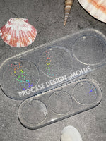 Holographic round mold(sand pattern)