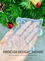 3D Christmas bell ornament mold #4