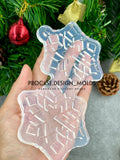 3D snowflake ornament mold #1