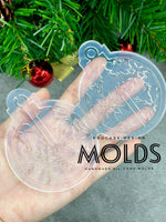 3D Christmas ball ornament mold #8