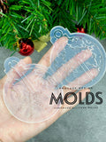 3D Christmas ball ornament mold #8