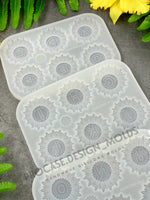 Sunflower layered alphabet mold (A-Z 26 letters)