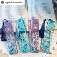 Floral bookmark mold(1 design/each)