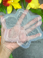 5” flower coaster mold