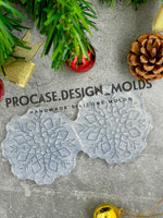 3D snowflake ornament mold #3