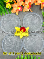 The Flower Lady Collection #SET 2 - Set of 4 pcs. (1 design/each) #SET2