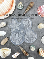 Seashell necklace mold