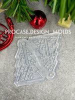 3D Christmas tree ornament mold #9