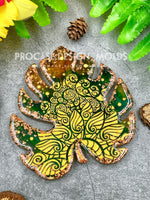 Monstera leaf mold (2 sizes available)