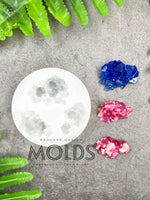 Crystal cluster mold #1 (3 styles of crystal cluster)