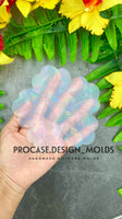 Flower Holographic Inlay mold (4.3")