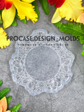 Floral coaster mold