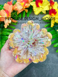 Holographic flower coaster mold (4.5")