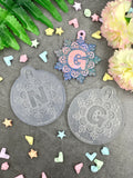 Mandala alphabet ornament molds (Available in each letter individually or as a whole set(A-Z 26 letters)