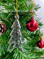 3D Christmas tree ornament mold #9