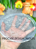 Flower lady coaster mold#9